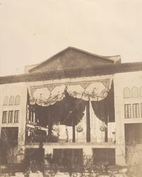 Salle du trône du paon, Téhéran, 1858