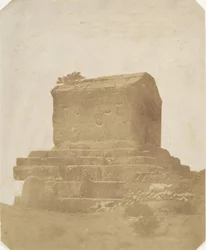 Tombe de Ciro à Morgab, 1858