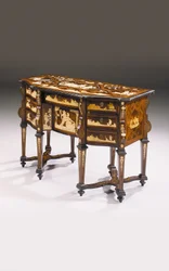 Bureau mazarin turinois, début XVIIIe siècle