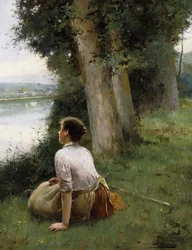 Au bord de la rivière