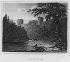 Château de Bothwell, Clydesdale (gravure)