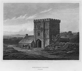 Prieuré de Wetheral, Cumberland (gravure)