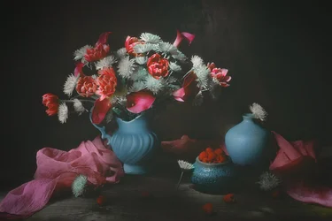 Nature morte florale à l