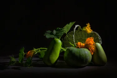 Nature morte de récolte éclatante