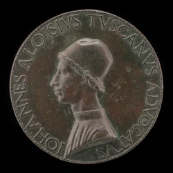 Giovanni Alvise Toscani, vers 1450-1478, jurisconsulte milanais, avocat consistorial... [avers]