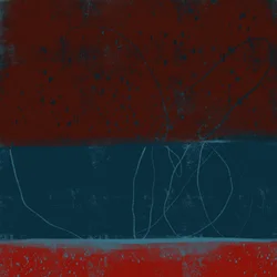 Lignes abstraites en blocs de couleur