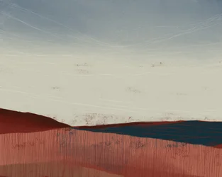 Terre rouge, ciel bleu