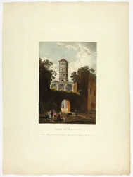 Arc de Pantani, planche trente-sept des Ruines de Rome