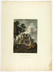 Temple de Minerva Medica, planche vingt-cinq des Ruines de Rome