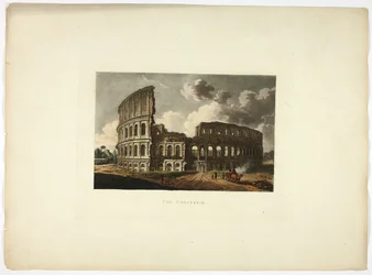 Le Colisée, planche quinze des Ruines de Rome