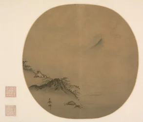 Le savant allongé observant les nuages qui s