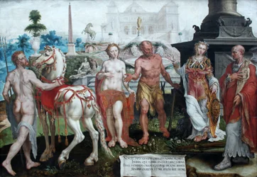 Momus reproche les œuvres des dieux