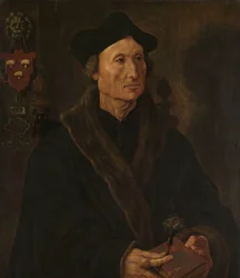 Portrait de Johannes Colmannus, recteur du couvent de Sainte-Agathe à Delft
