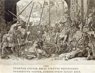 La conquête de Tunis en 1535, planche 7 de 