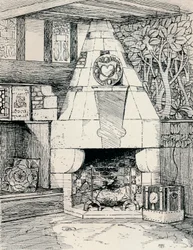 Un coin de cheminée