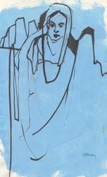 Sketchbook 31, 2025 (peinture à la détrempe, encre, crayon sur papier)