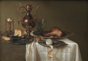 Nature morte. Pièce de petit-déjeuner