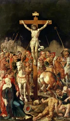 Calvaire, panneau central d