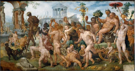 Procession triomphale de Silène