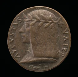 Augusto da Udine Publio Augusto Graziani, poète et astrologue [avers], vers 1519