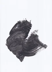 Abstrait noir dynamique
