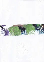 Paysage abstrait serein