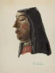 Tête de Guadalupe, vers 1938
