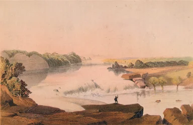 Chutes du Rio Salado, 1857-1859