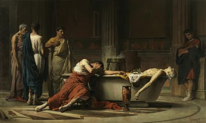 La mort de Sénèque, 1871