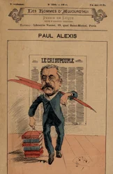 Couverture de The Men of Today, numéro 336, illustration de Manuel Luque (1854-1919) : Le Cri du Peuple - Alexis Paul (1847-1901)