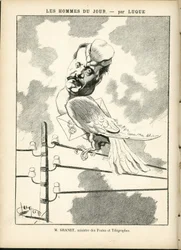 Illustration de Manuel Luque (1854-1919) dans La Caricature (1880)