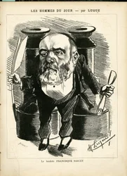Illustration de Manuel Luque (1854-1919) dans La Caricature (1880)