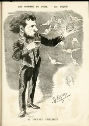 Illustration de Manuel Luque (1854-1919) dans La Caricature (1880)