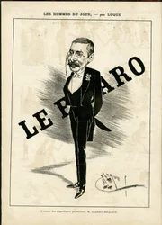 Illustration de Manuel Luque dans La Caricature (1880)