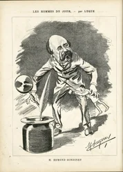Illustration de Manuel Luque dans La Caricature (1880)
