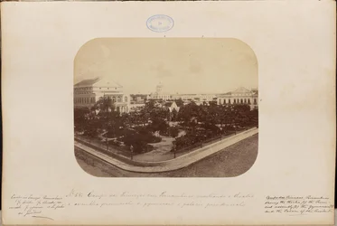 Campo das Princezas à Pernambuco montrant le théâtre, l