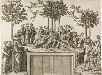 Apollon sur le Parnasse