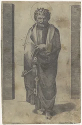 Apôtre Pierre avec des clés