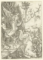 Ange apparaît à Joachim Vie de Marie (titre de la série)