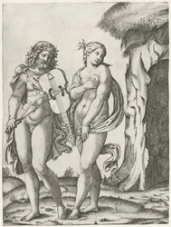 Orphée jouant de la viole avant qu