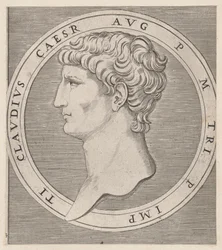 Speculum Romanae Magnificentiae : Claude, des Douze Césars, vers 1500-1534