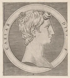 Speculum Romanae Magnificentiae: Octavian Auguste, des Douze Césars, vers 1500-1534