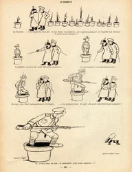 La Baionnette, Satirique en N & B
