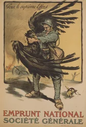 Affiche publicitaire de la Société Générale « Emprunt national »