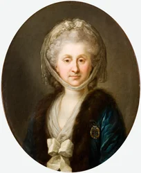 Polonais : Portrait de Ludwika Zamoyska née Poniatowska, née Poniatowska