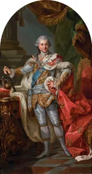 Stanislas Auguste en habits de couronnement
