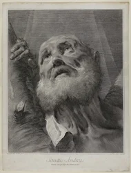 Saint André, de La Sainte Famille et les douze apôtres
