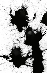 Tache, 2014 (encre sur papier)