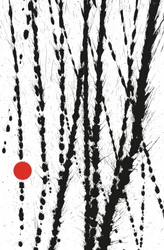 Point rouge, 2014 (encre sur papier)