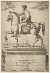 Statue équestre de Marc Aurèle, 1515-27